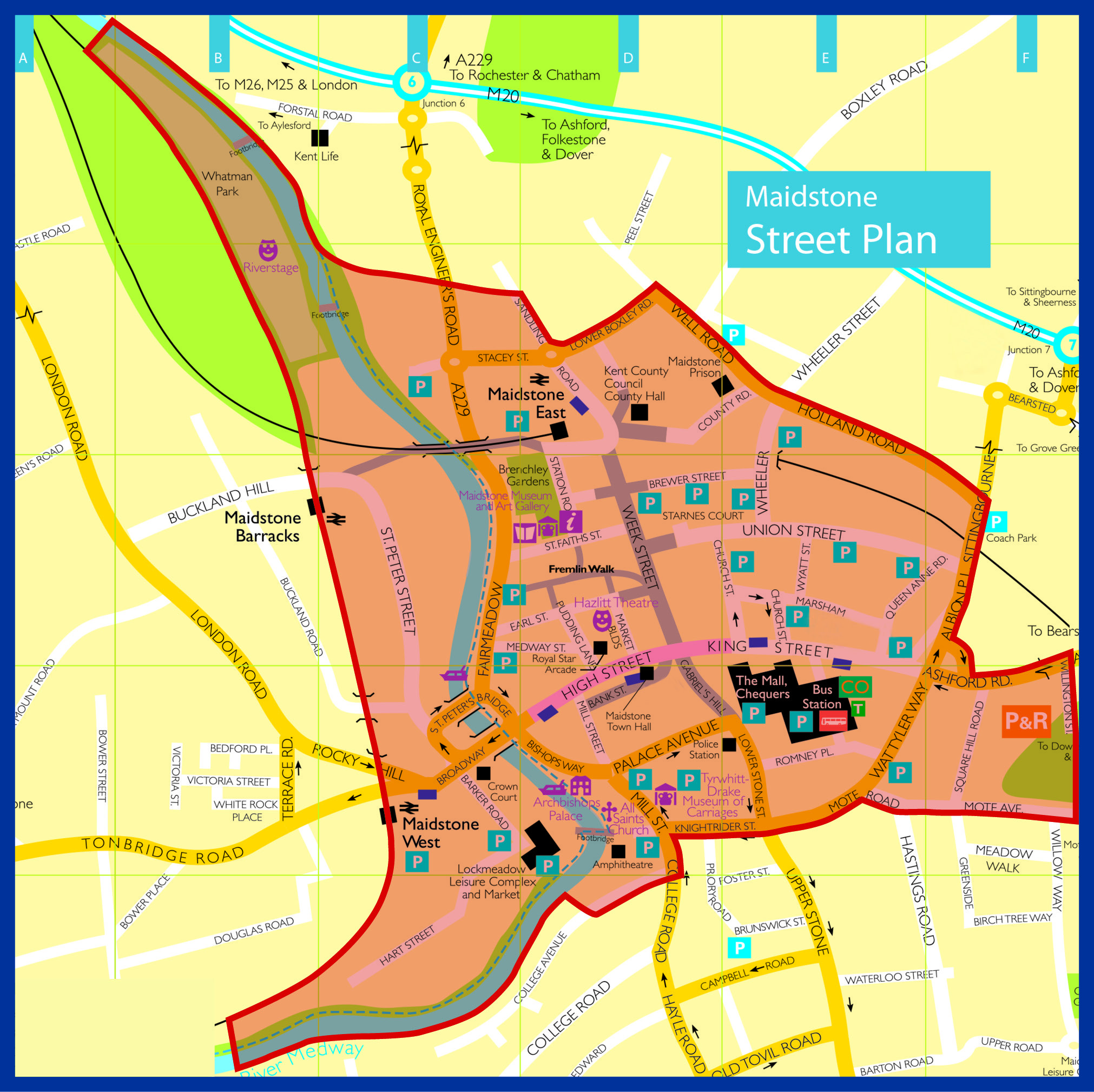 Town Centre map